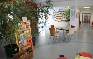 Emfpangsbereich des Sozialpädiatrischen Zentrums