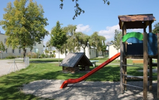 Der Spieplatz des SPZ für Kinder